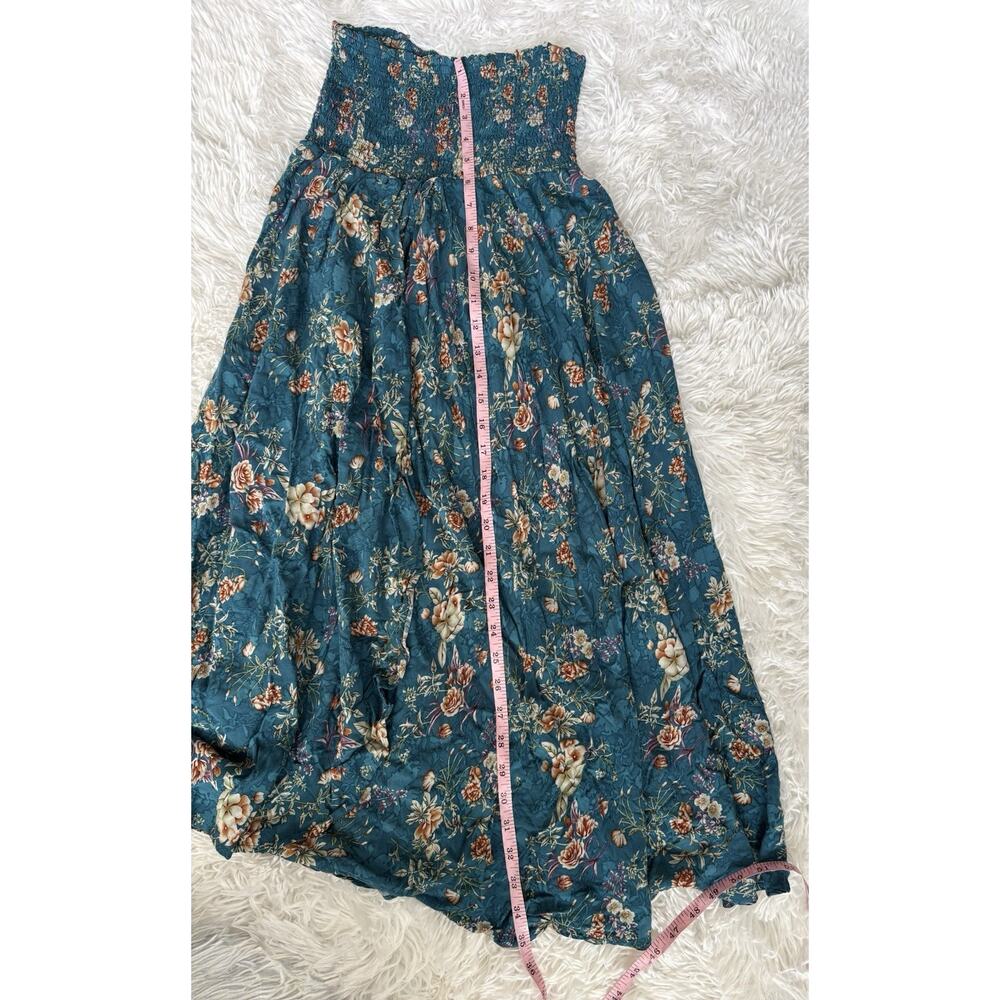 Natural Life XS/S Green Floral Smock Top Skirt/ Dress. Beautiful Item - Picture 10 of 10